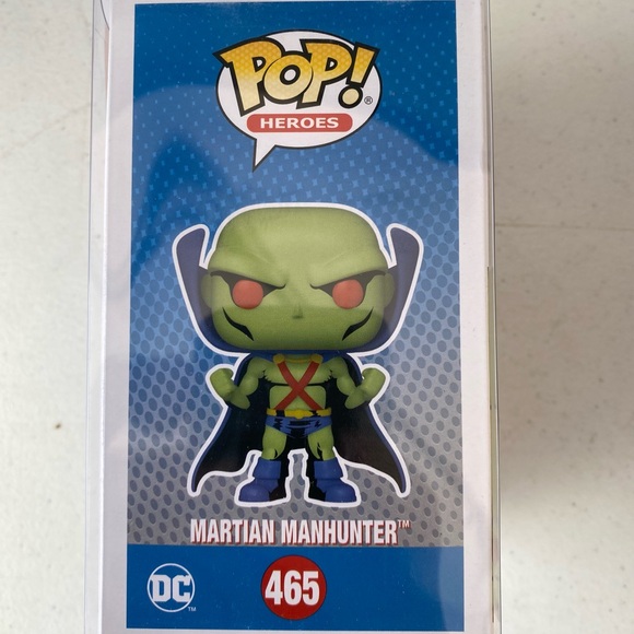 Funko Pop! Martian Manhunter #465 Justice League Target Exclusive - Picture 4 of 5